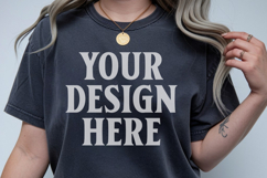 Comfort Colors 1717 Pepper T-Shirt mockup , CC 1717 Product Image 1