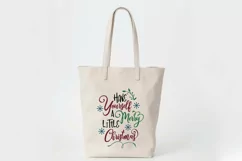Have Yourself a Merry Little Christmas SVG File Product Image 8