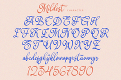 Mildest - Script Font Product Image 9