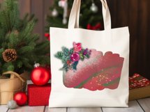 Christmas Decoration Design, Floral Holiday Clipart Product Image 4