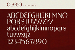 Olario - Sans Serif Font Product Image 8