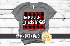 Colorado - Buffalo Plaid State - SVG PNG DXF Cut Files Product Image 1