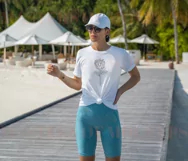 Sporty Bella Canvas Tshirt Mockup Maldives Holiday Product Image 3