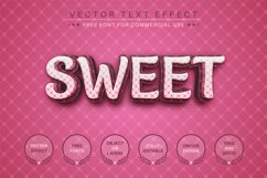 Sweet - editable text effect, font style Product Image 1