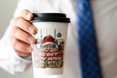 Funny Santa You Ain&#039;t Gettin&#039; Nothin&#039; Sublimation Png Product Image 2