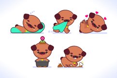 Flat Cute Dog Main Product Image 1