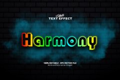 Editable text effect, harmony text Product Image 1