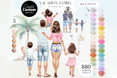Vacation Family Portrait Creator Product Image 1