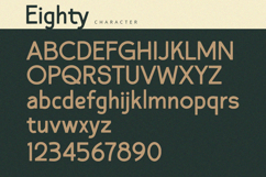 Eighty - Sans Serif Font Product Image 7