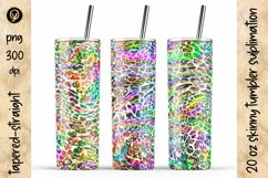 20 Oz Skinny Tumbler Leopard Big Bundle 1 Product Image 5