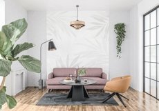 Wall mockup - Wallpaper mockup - Living room Product Image 3
