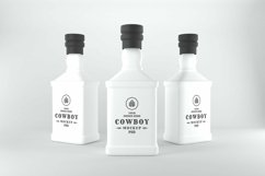Cowboy Bottle Mockup Product Image 1