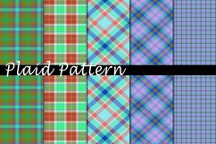 Plaid Pattern Digital Paper Bundle Product Image 1