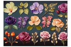 Flowers Vintage Book Herbarium Product Image 2