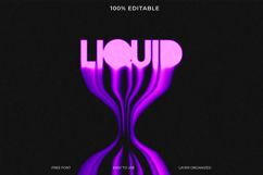 Abstract Glitch Neon Text Effect Product Image 1