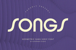 Songs - Sans Serif Font Product Image 1