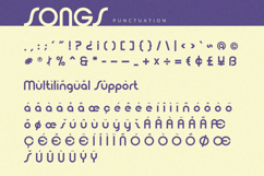Songs - Sans Serif Font Product Image 9