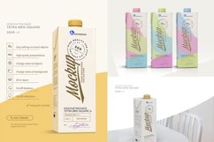 1l Milk Carton 5 Mock-Ups files Product Image 6