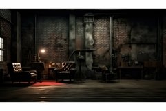 walls industrial room dark Product Image 1