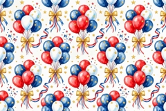 balloon bouquets gold stars and ribbons, Memorial Day Product Image 1