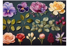 Flowers Vintage Book Herbarium Product Image 3