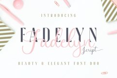 Web Font Fadelyn - Font Duo Product Image 1