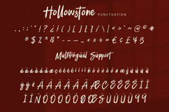Hollowstone - Brush Font Product Image 9