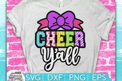 Cheer Y'all SVG DXF PNG EPS Cutting Files Product Image 1