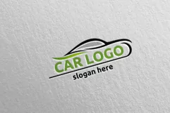 Auto Car Logo for Sport Cars, Rent, Wash or Mechanic Product Image 2