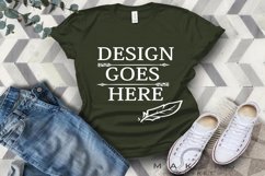 Adult T-Shirt/ T-Shirt Mock-up, Bella Canvas T-Shirts/ Product Image 1