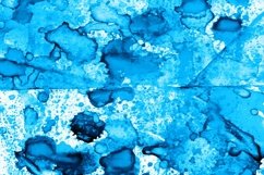 Blue abstract watercolor background JPG Product Image 1