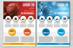 Covid-19 Flyer Template Product Image 1