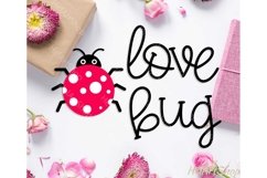 Love Bug svg, Valentines day svg Product Image 1