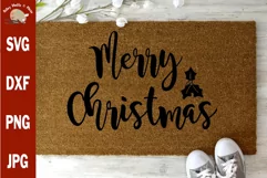 Merry Christmas svg, Christmas design sign shirt pillow SVG Product Image 1