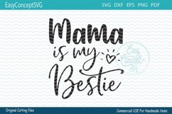 Mama is My Bestie SVG Product Image 2