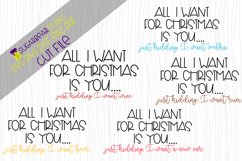 All I Want For Christmas Is You... JK I Want Bundle SVG Product Image 1