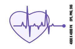 Colored Pulse Icon Product Image 1