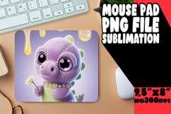 WHIMSICAL DESK PAD PLAYFUL MAGIC, Cute Dino Product Image 1