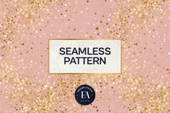 Pink Gold Shimmer Digital Paper, Glitter Texture Product Image 3