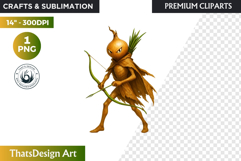 Fantasy Food Characters RPG Clipart PNG Graphics Product Image 1