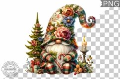 Christmas Gnome Sublimation - Clipart PNG Design Product Image 1