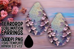 Trendy Blossom Drops: Stylish Teardrop Petals Product Image 1