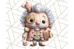Playful Pink Nutcracker PNG, Pastel Christmas Clipart Product Image 3