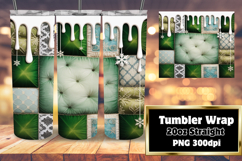 CHIC 20oz PNG Tumbler Wrap , Christmas Product Image 1