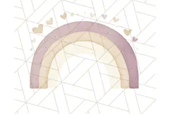 Watercolor Baby Dragon Clipart, Cute Nursery Fantasy PNG Product Image 5