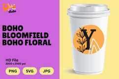 Boho Bloomfield Boho Floral Monogram Product Image 1