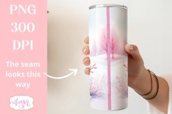 Christmas snowman tumbler PNG bundle | Pink christmas PNG Product Image 5