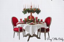 Victorian Christmas Sublimation Clipart PNG Product Image 1