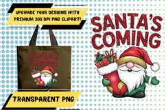 Stylish PNG Template for Tote Bag Crafts , Gnome Product Image 1