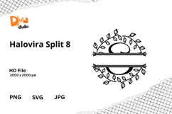 Halovira Split Monogram Product Image 1